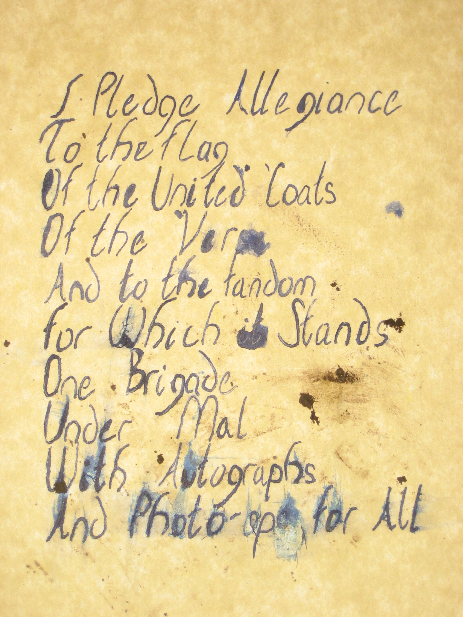 i pledge allegience