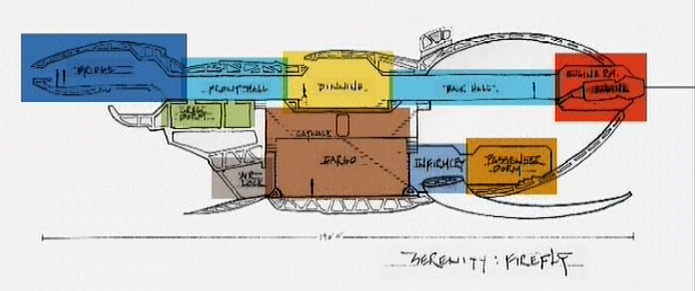 serenity blue Print