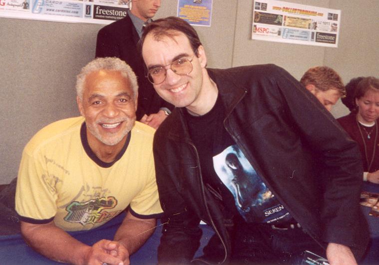 Ron Glass & me at Collectormania 9