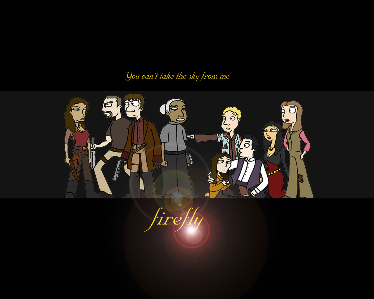 "The Crew of Serenity" 1280 x 1024