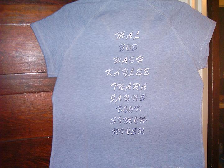 Firefly Shirts