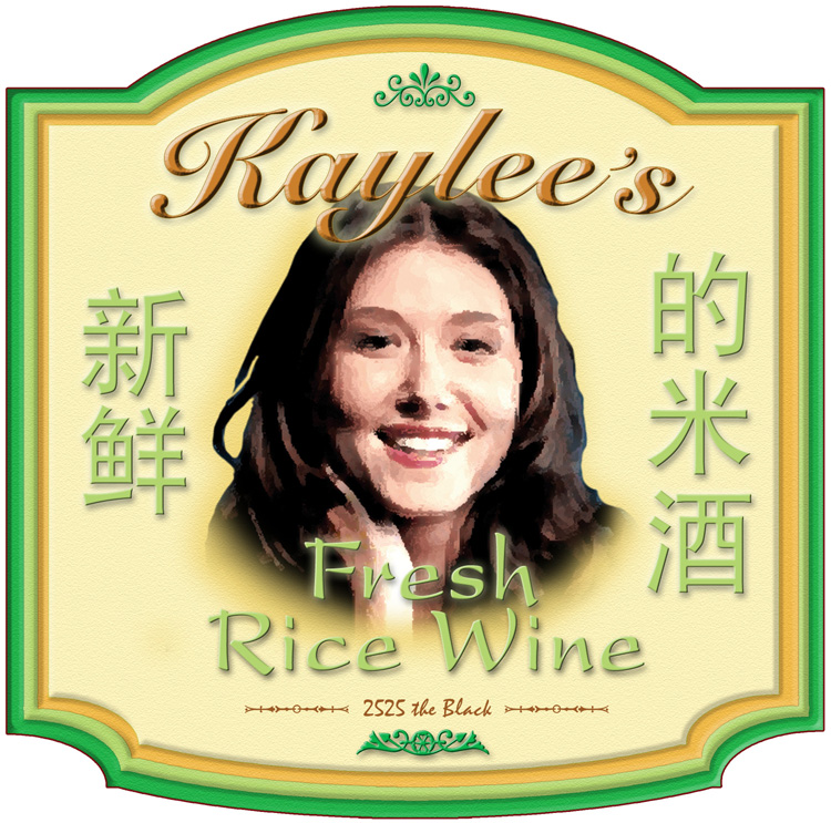 Kaylee's Wine label