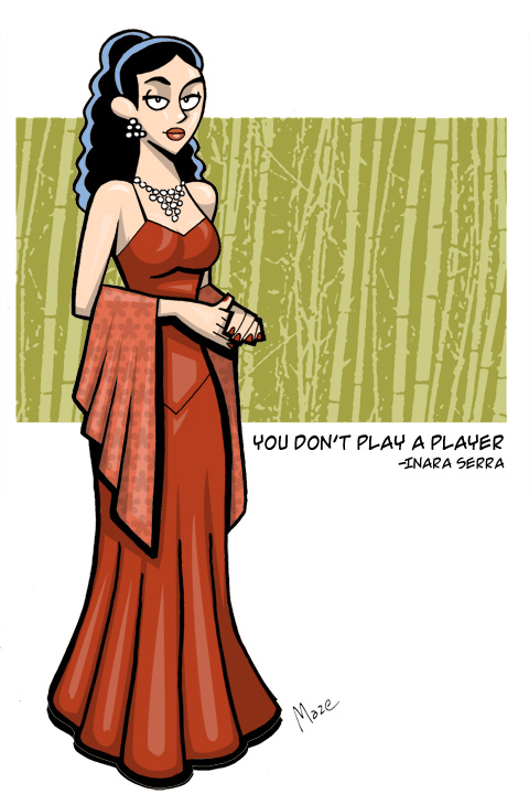 Inara Postcard