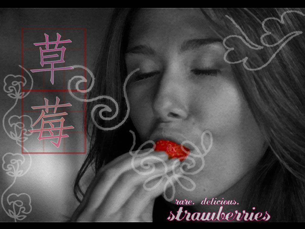 Kaylee Strawberries (Wallpaper)