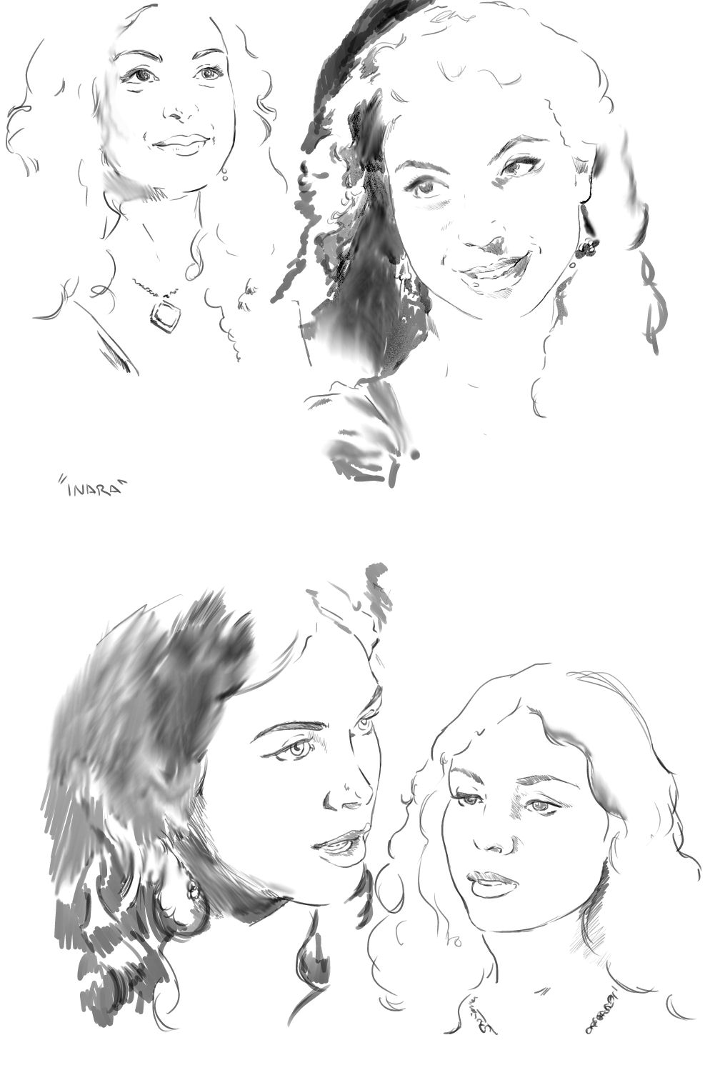 Inara sketches