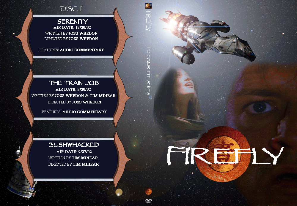 Firefly custom cover disc 1