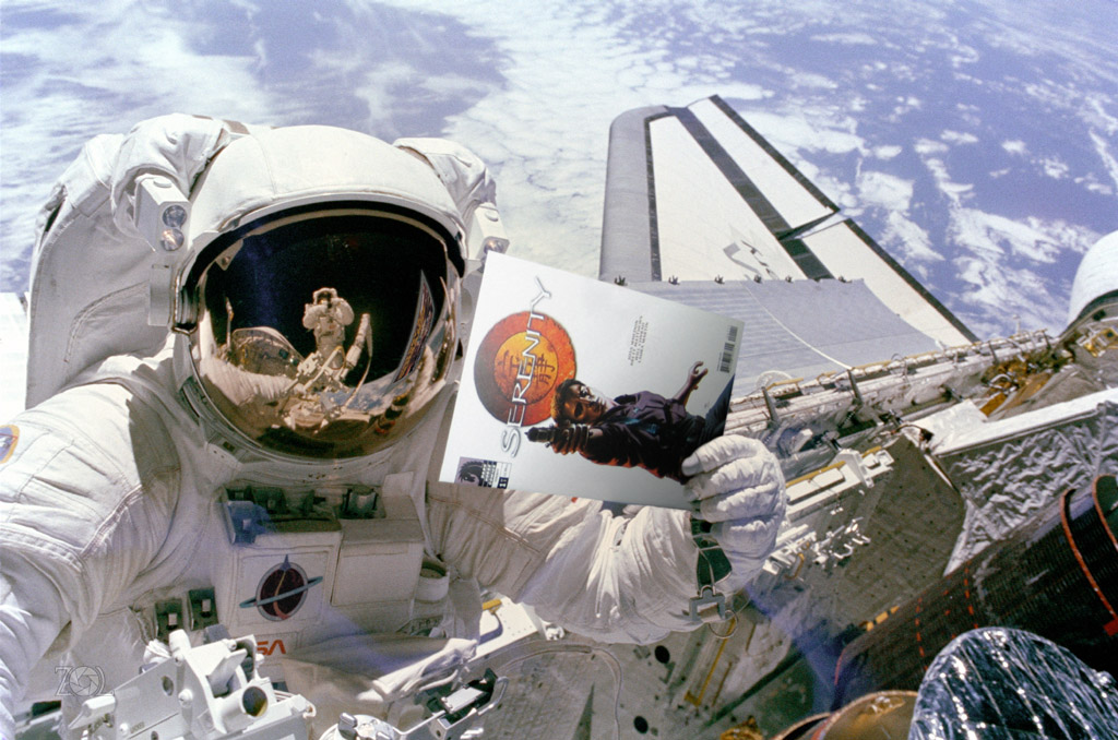 NASA Astronaut with Serenity Issue #1 (on EVA)