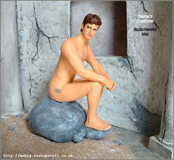 Custom-Made Figure: Buck-Nekkid Mal "Trash"