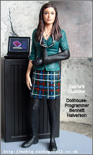 Custom-Made Figure: Dollhouse-Programmer Bennett Halverson