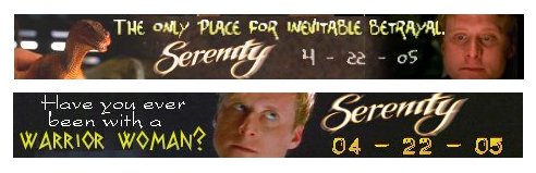 My first 2 banners