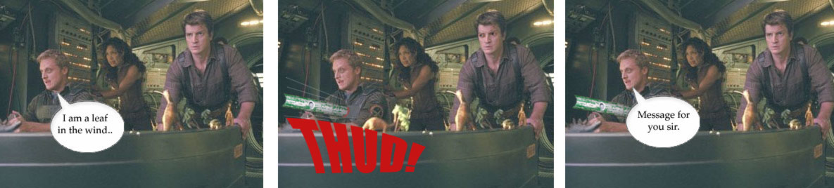 The Alan Tudyk/Monty Python Connection (spoilers)