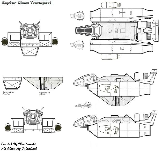 Raptor Class Transport: In Flight Mode
