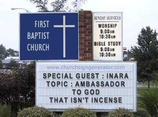 Ambassador to God