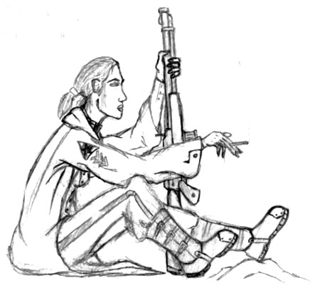 Independence Trooper Sketch #2