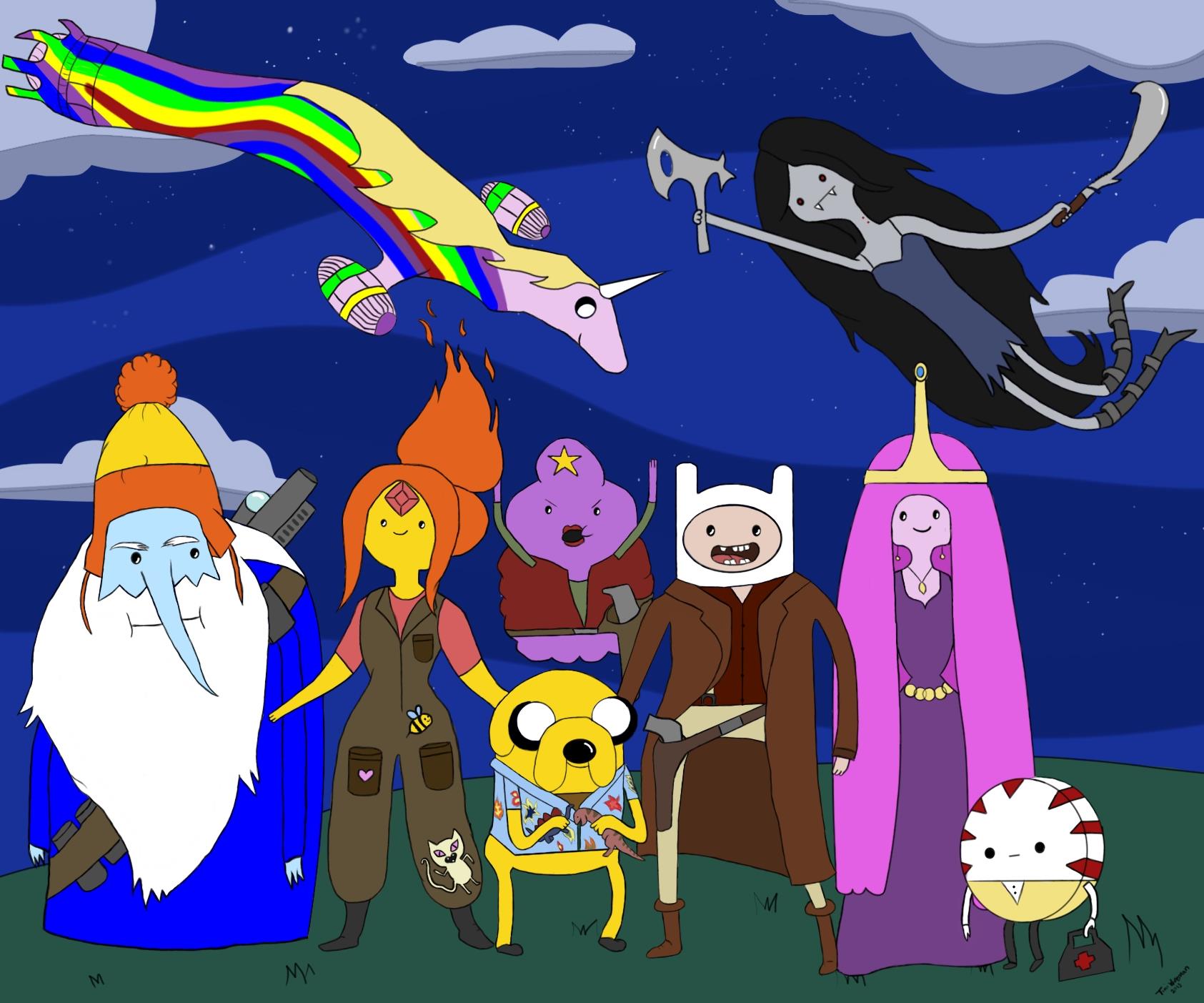 Adventure Time / Firefly mash up