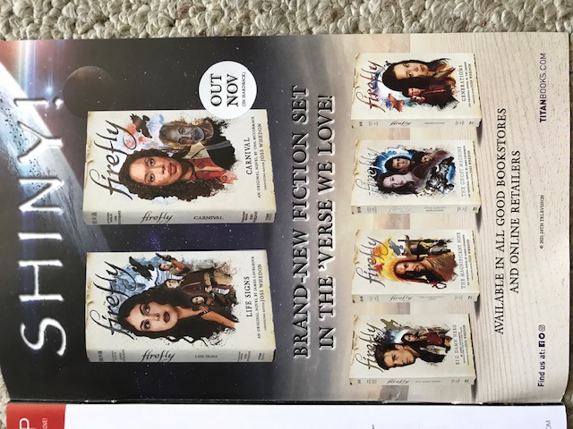 Firefly books 1-6 Joss Whedon Consulting Editor