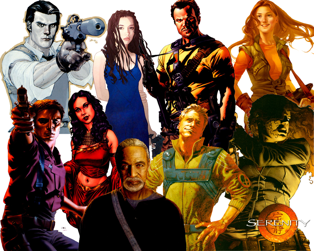 "Those Left Behind" Cast Wallpaper
