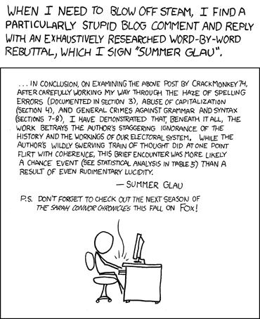 Summer Glau on xkcd... AGAIN