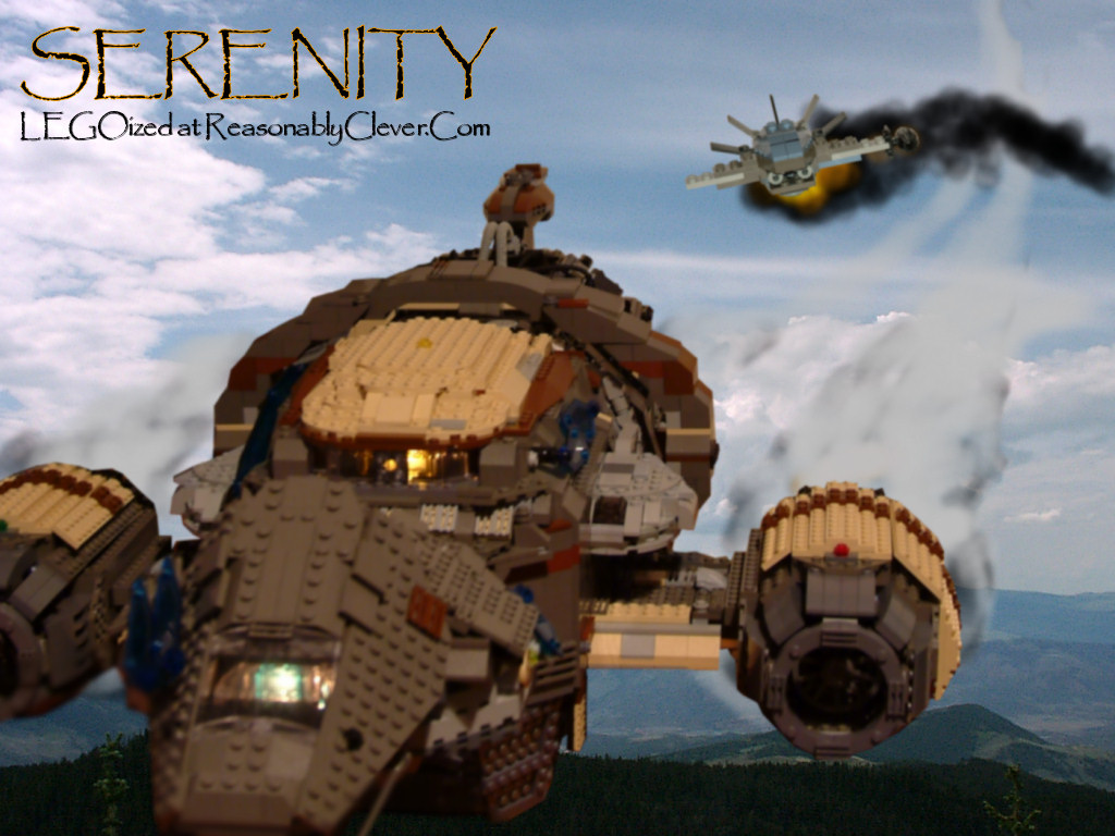 Another LEGoized Wallpaper
