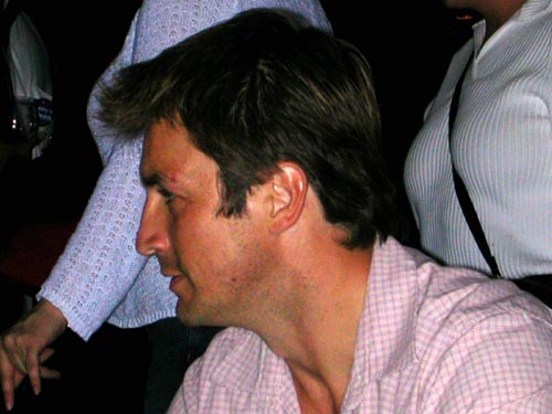 Nathan Fillion at High Stakes 2004