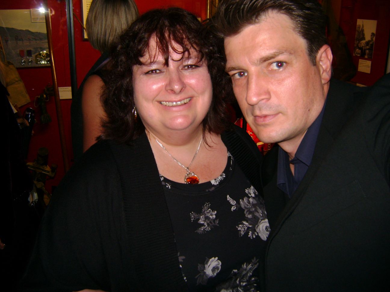 Nathan Fillion and me