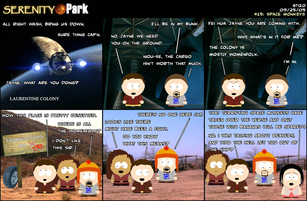 Serenity Park 15 - Space Monkeys