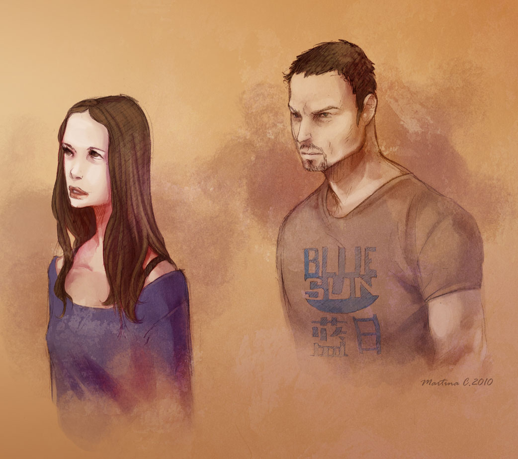 River and Jayne by Martina Cecilia