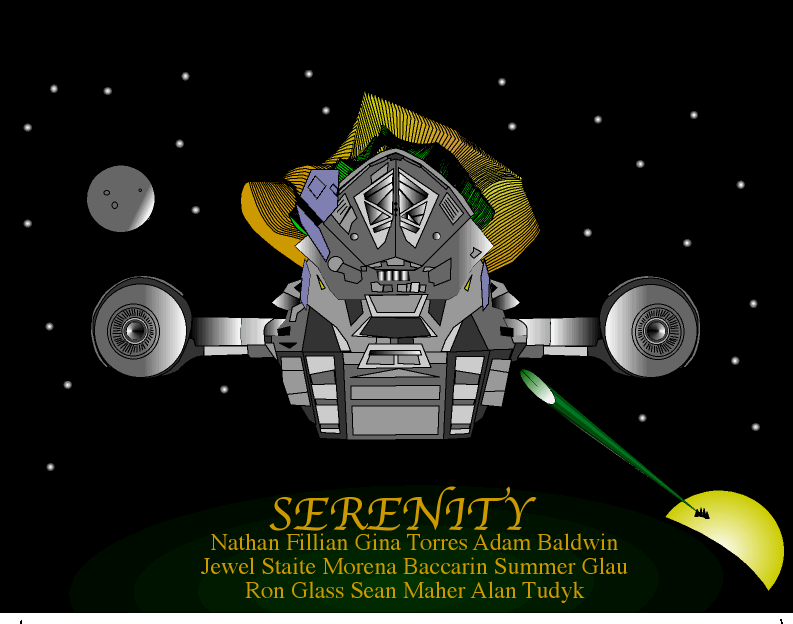 My First SERENITY poster