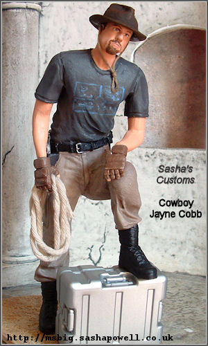 Sasha's Custom Figures: "Safe" Cowboy Jayne Cobb