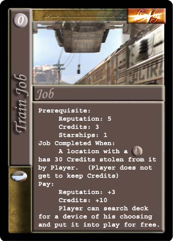 Train Job Card
