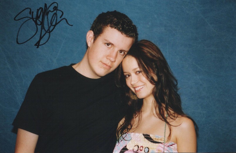 Me and Summer Glau on Sunday