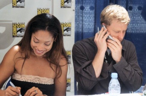 Gina and Alan at the San Diego Comic Con