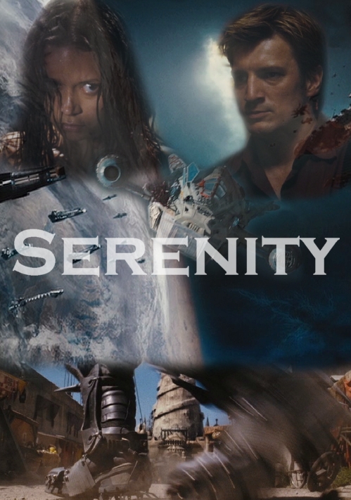 New Serenity dvd cover