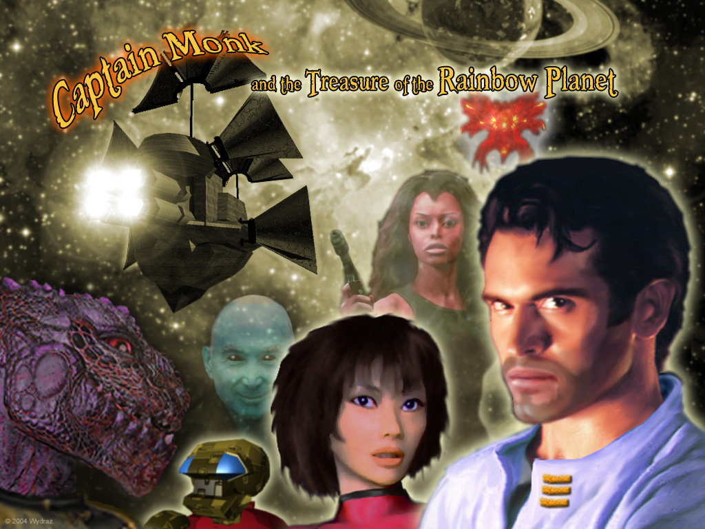 Captain Monk and the Treasure of the Rainbow Planet