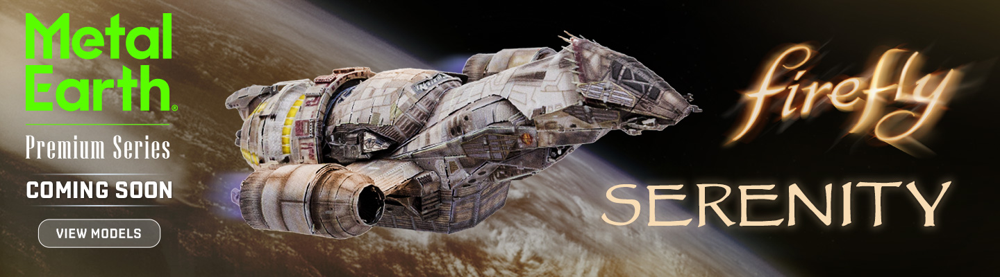 Metal Earth Firefly Serenity coming soon!