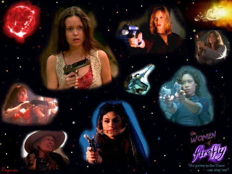 THE WOMEN OF FIREFLY WALLPAPER!