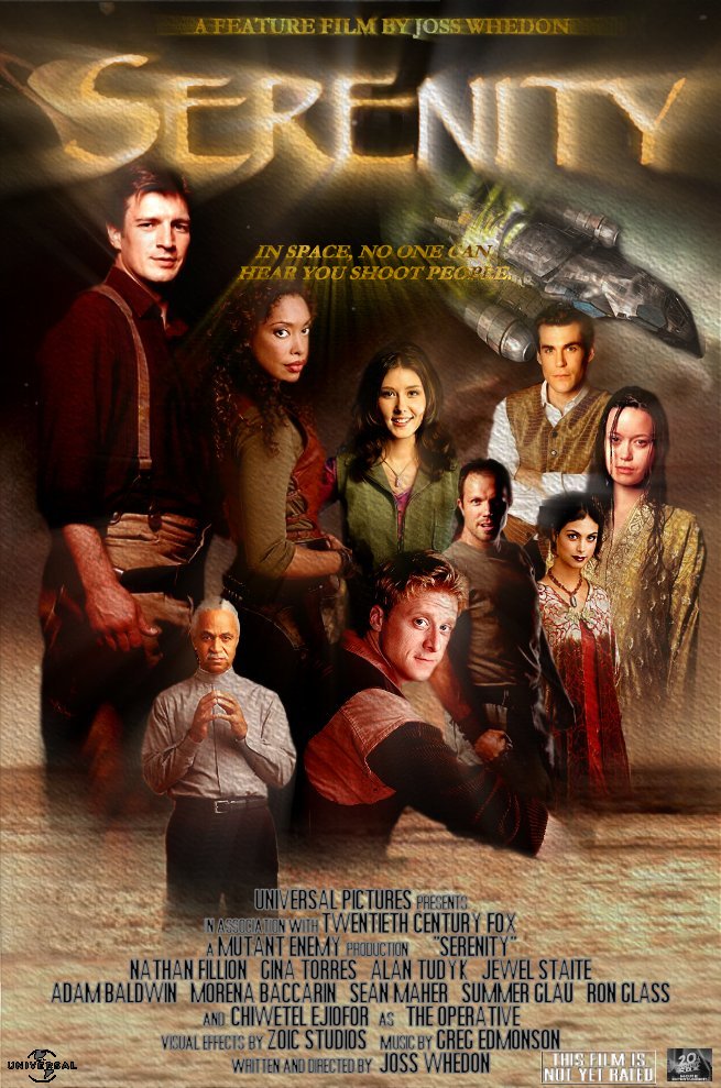 "Serenity" Real Theatrical Poster
