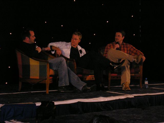Nathan, Alan ad Mark at Serenity Con
