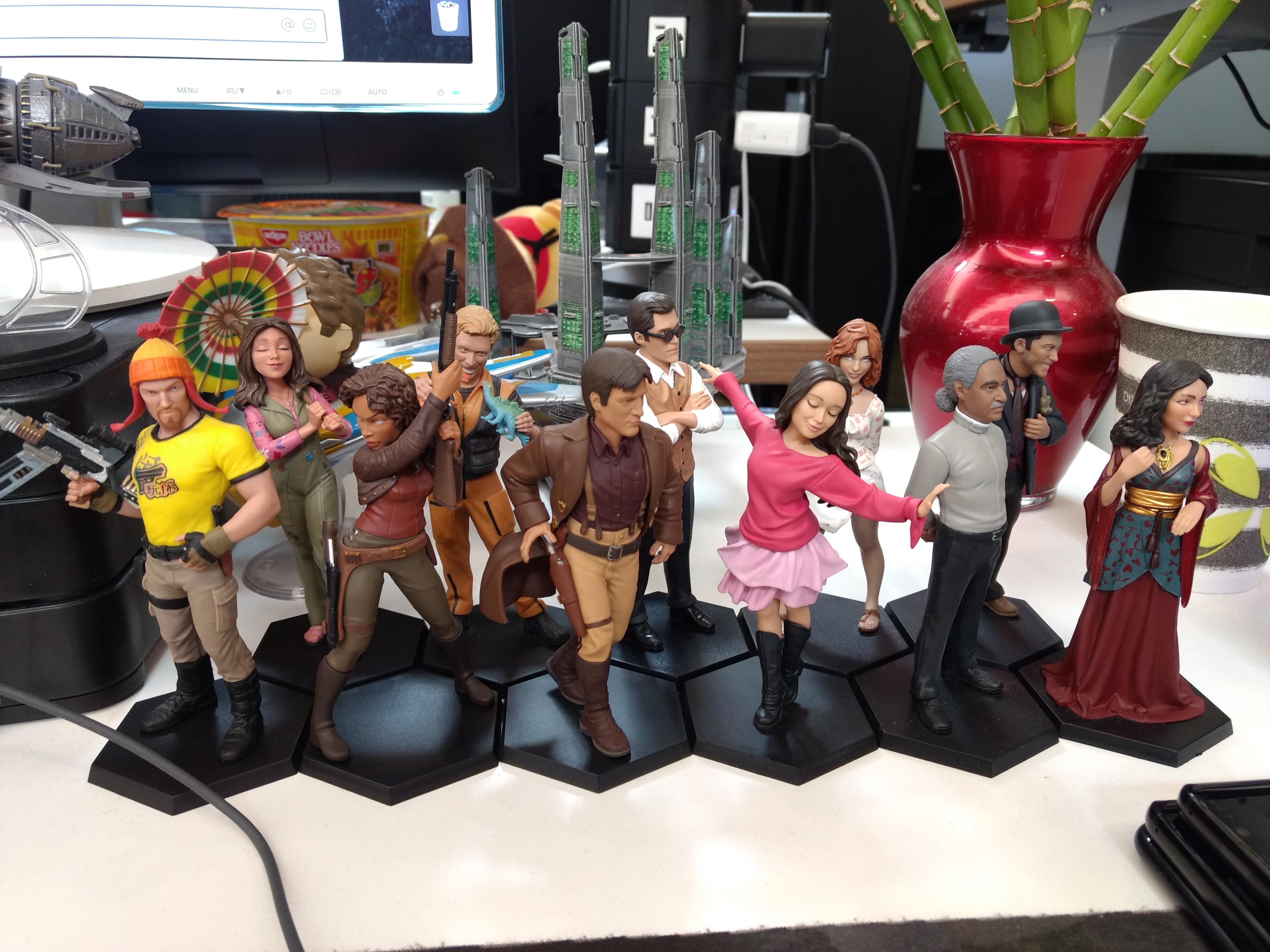 Firefly Statues owned by HigherCalibur