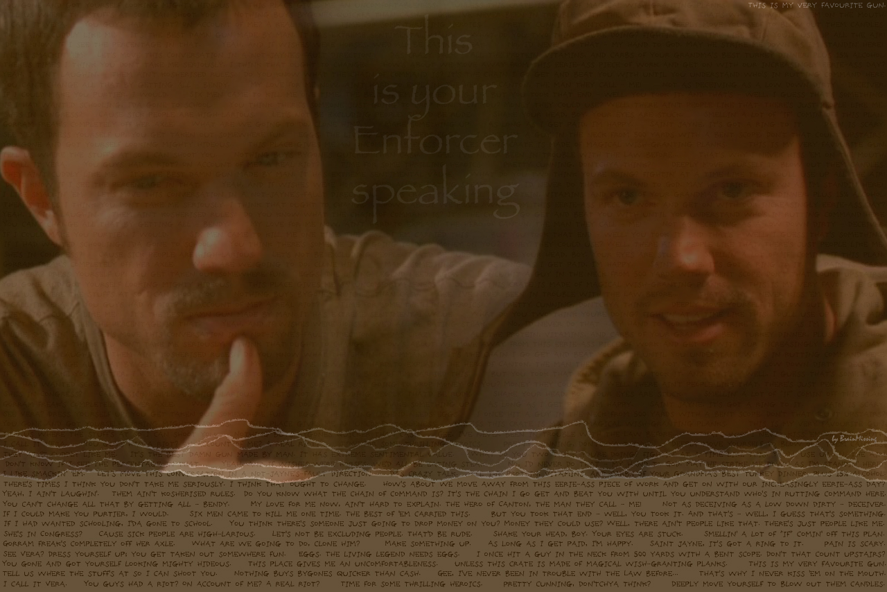 This Is Your Enforcer Speaking