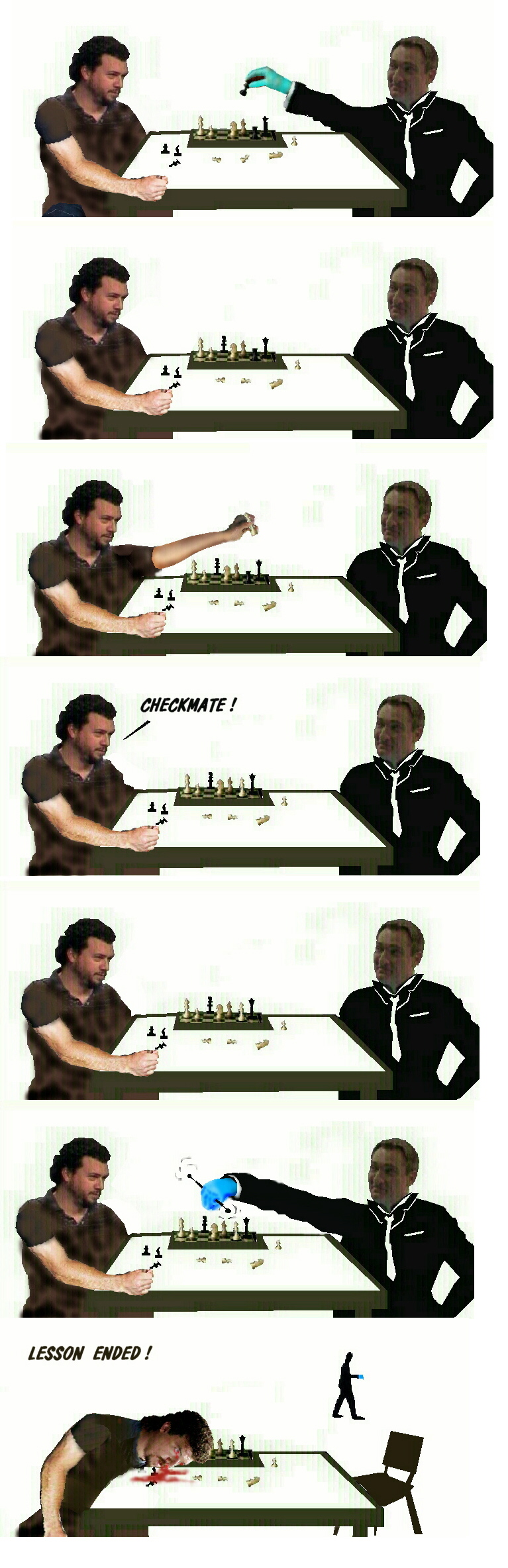 Hands Of Blue Chess