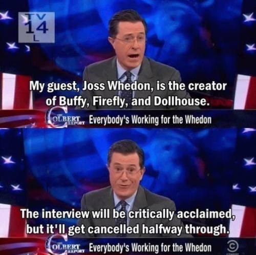 Joss on Colbert