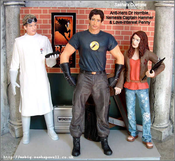 Sasha's Custom Figures: Dr. Horrible's Sing-Along Blog