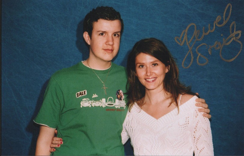 Me and Jewel Staite