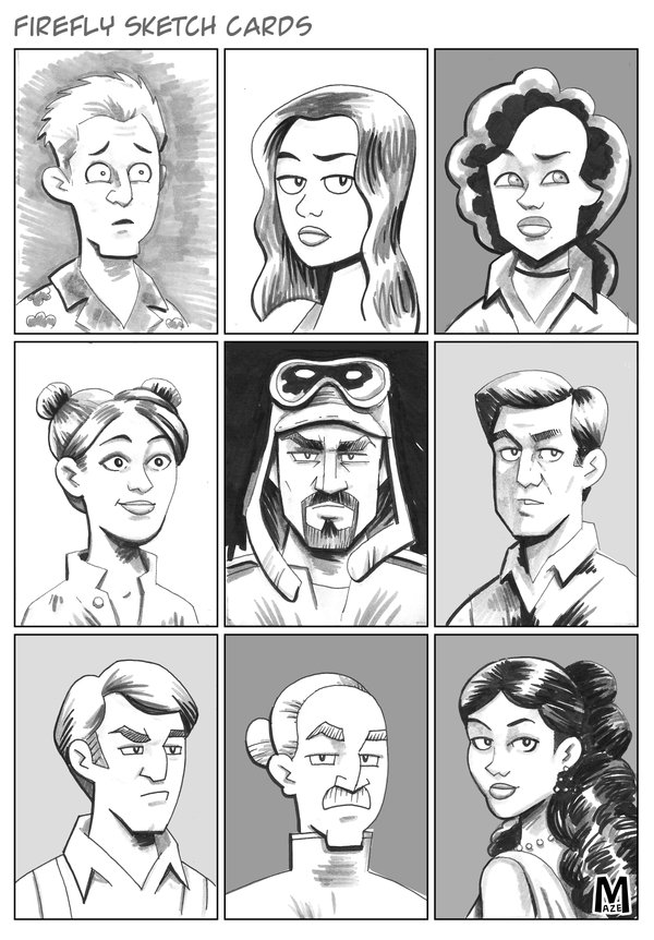 Firefly sketchcards