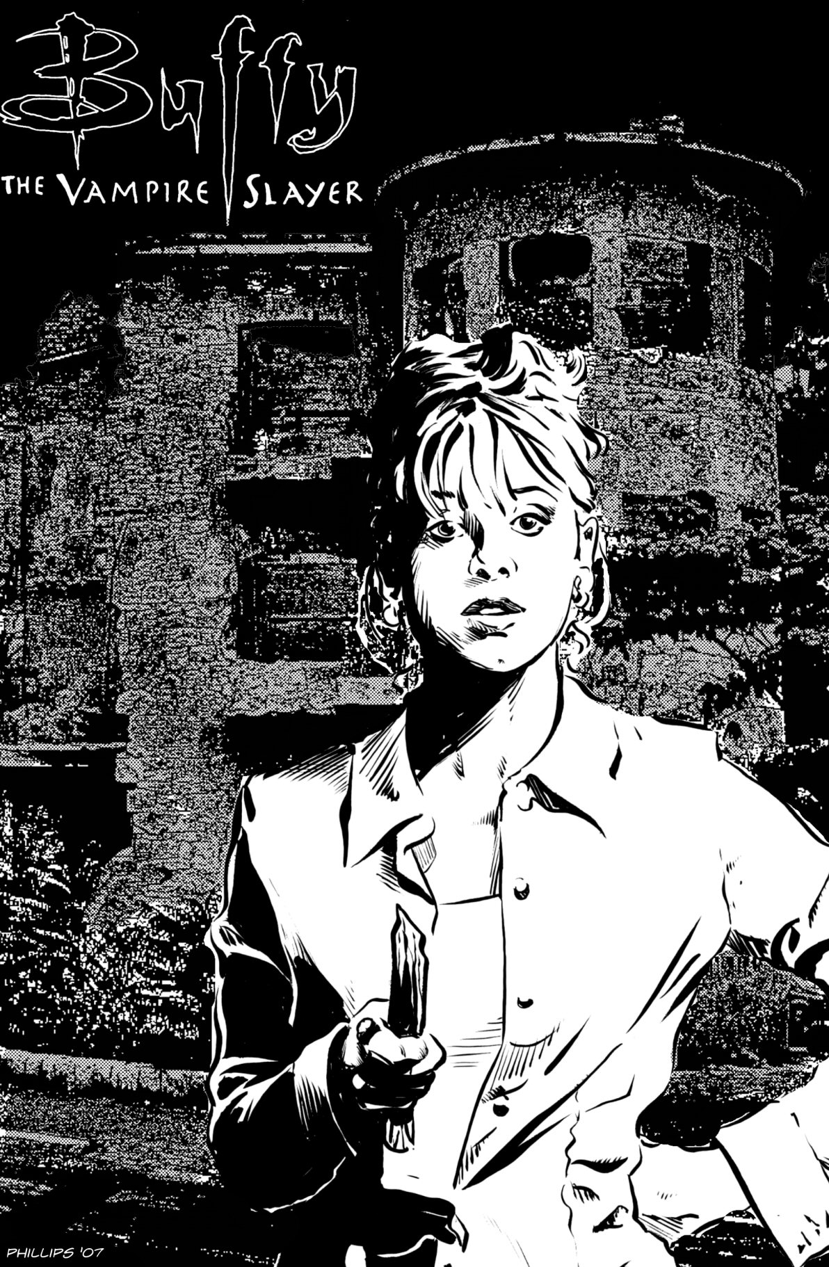 Buffy comic book cover