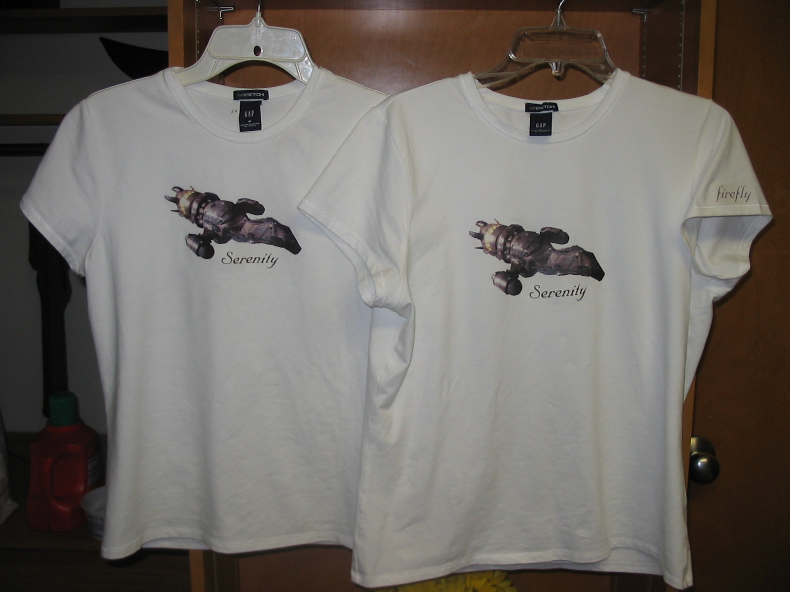 Our Shirts' front