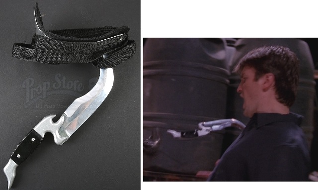 stunt knife used in “The Train Job
