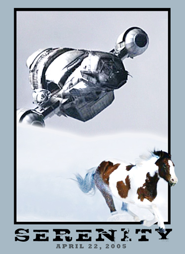 Serenity "Paint Horse" t-shirt
