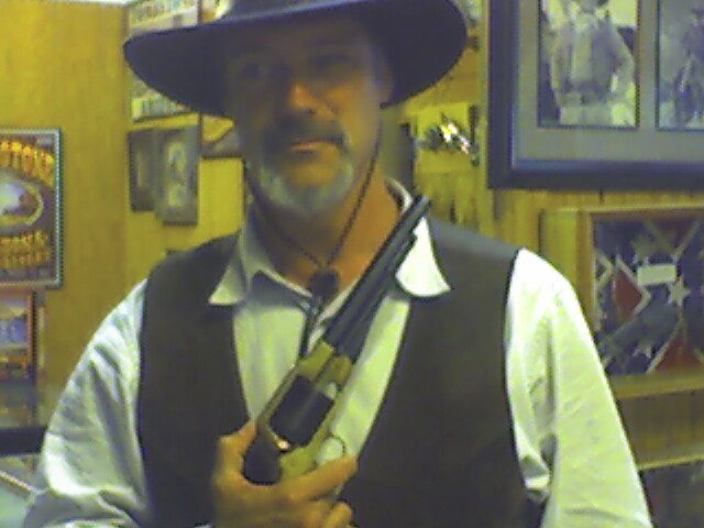 Me & my 1851 Navy Remington copy